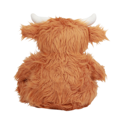 Vaca de peluche com fecho